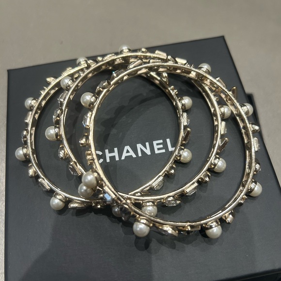 Chanel Bangles set of 3 - Picture 2 of 5